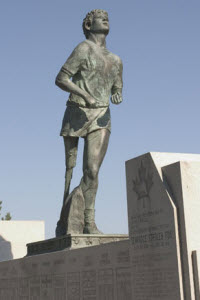 Terry Fox Monument in Thunder Bay Ontario